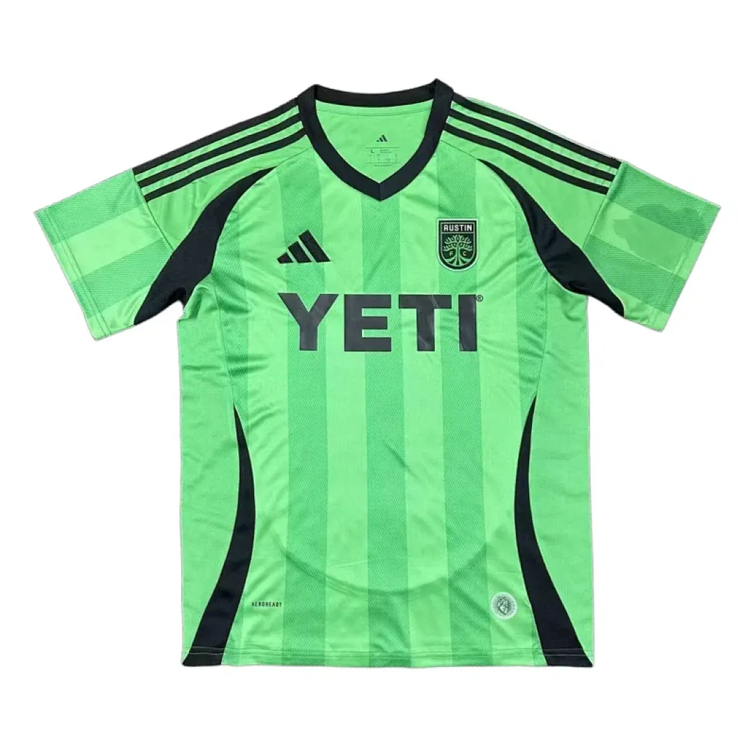חולצת אוסטין FC בית 2025 – גרסת אוהדים — חולצת כדורגל, חזית