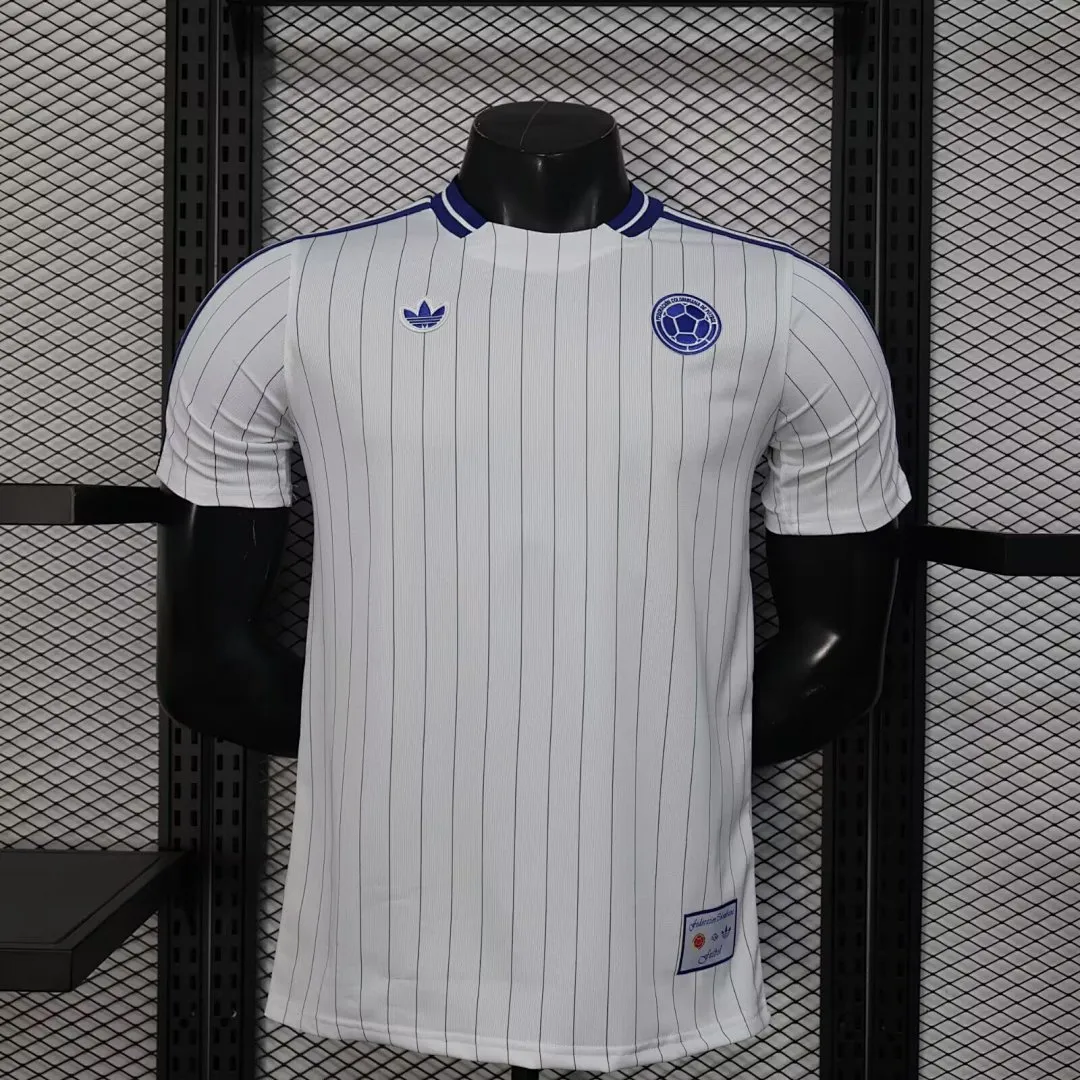חולצת קולומביה מהדורה מיוחדת 2023/24 – מהדורת adidas Originals, רטרו, גרסת שחקן — חולצת כדורגל, חזית