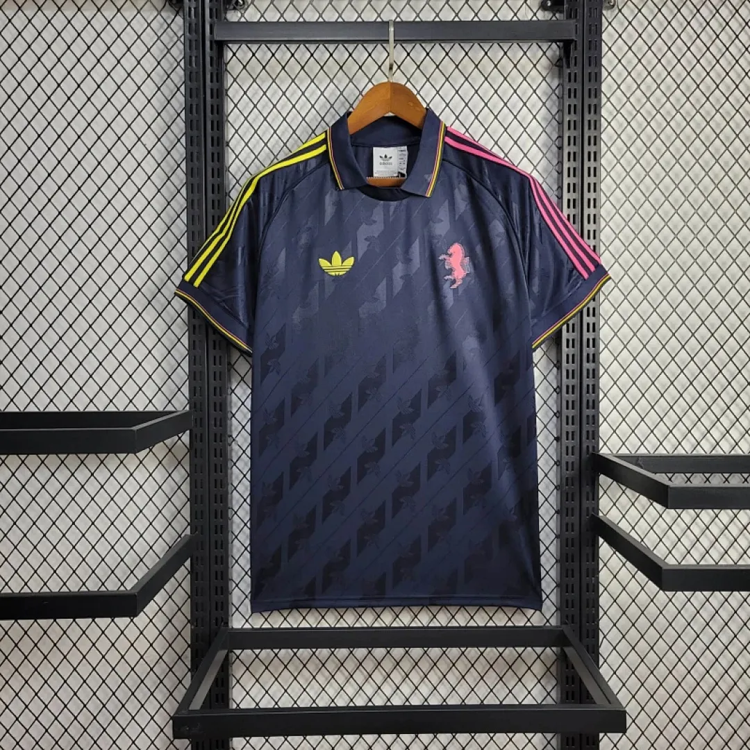 חולצת יובנטוס שלישית 2024/25 – מהדורת adidas Originals, רטרו, גרסת שחקן — חולצת כדורגל, חזית